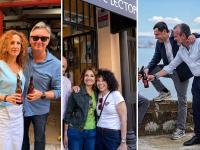 Desde una visita a una librería, pasando por una comida con amigos o unas cervezas: así han pasado los candidatos del 17-M la jornada de reflexión