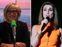 Fotomontaje de la periodista Julia Otero y la cantante Ana Belén.