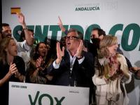 Celebración de Vox en Andalucía
