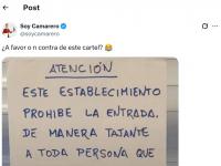 Captura de pantalla de la cuenta @SoyCamarero