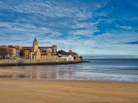 Una imagen de Gijón, en Asturias.