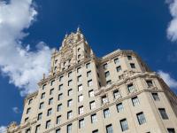 Fachada del edificio de Telefónica en Gran Vía (Madrid)