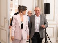 Manuela Berguerot y Joan Baldoví.