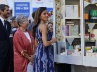 La reina Letizia en la inauguración de la 85 edición de la Feria del Libro.