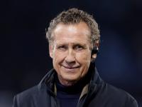 Jorge Valdano, durante un partido de fútbol.