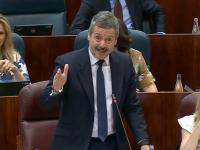 Mariano de Paco en la Asamblea de Madrid.