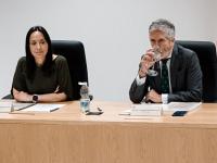 Mercedes González y Marlaska, durante un acto en mayo