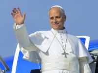 Papa León XIV en su visita a España