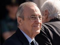Florentino Pérez sonriendo