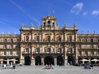 Imagen de archivo de la fachada del Ayuntamiento de Salamanca.