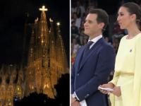 La Sagrada Familia y un momento de Gálvez y Pardo en el Bernabéu