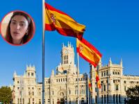 Claire, italiana en España.