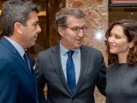 El montaje de Joaquín Kremel con IA sobre Mazón, Feijóo y Ayuso.