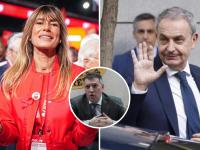 Begoña Gómez, Joaquim Bosch y José Luis Rodríguez Zapatero