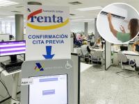 Oficina de Hacienda e instalación de aire acondicionado