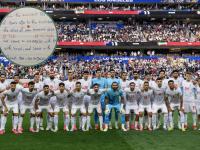 Selección de Irán y el mensaje que dejaron el vestuario