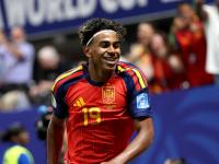 El futbolista de la selección española, Lamine Yamal.