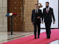 Macron, este martes junto al presidente de Siria, Ahmad al-Sharaa