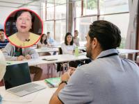 Petra Llamas, profesora.