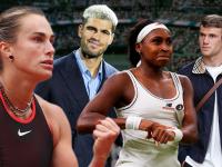 Aryna Sabalenka, Carlos Alcaraz, Coco Gauff y Jack Draper