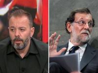 Antonio Maestre y Mariano Rajoy