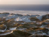 Dunas de la isla de Amrum, al norte de Alemania.