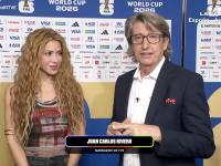 Shakira y Juan Carlos Rivero