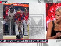 La colaboradora de 'Al rojo vivo', Afra Blanco