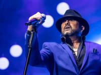 El artista 'El Barrio' en un concierto en Madrid.