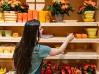 Dependienta en una tienda