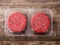 Varias hamburguesas envasadas.