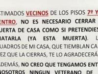 Cartel de Lios de vecinos