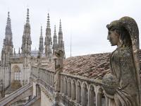 Catedral de Burgos, en Castilla y León, España.