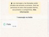 Una foto de visualización única.