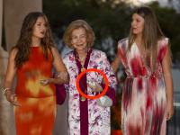 La princesa Leonor, la reina Sofía y la infanta Sofía en Palma de Mallorca.