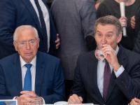 El presidente de la ciudad autónoma de Melilla, Juan José Imbroda, y el presidente del PP nacional, Alberto Núñez Feijóo; en una imagen de archivo.