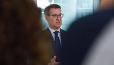 El líder del Partido Popular, Alberto Núñez Feijóo, el 21 de junio.