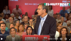 Captura de pantalla del vídeo de Zapatero.