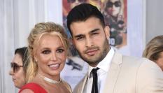 Britney Spears y Sam Asghari en una imagen de 2019.