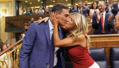 Pedro Sánchez y Yolanda Díaz, en el Congreso de los Diputados.
