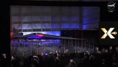 Presentación del avión supersónico silencioso X-59 de la NASA