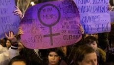 Pancarta del pasado 8M en Madrid