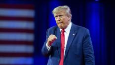 Donald Trump en un acto del Partido Republicano.