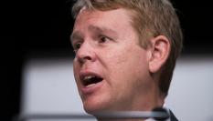 Chris Hipkins, en una intervención
