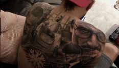 Tatuaje sin dolor de Joaquín Ganga