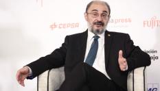 Javier Lambán, en un acto reciente