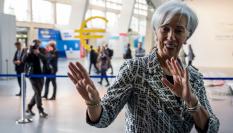 La presidenta del BCE, Christine Lagarde, en una imagen de archivo.