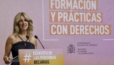 La vicepresidenta segunda y ministra de Trabajo y Economía Social, Yolanda Díaz.
