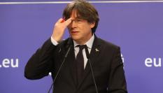 Carles Puigdemont, en el Parlamento Europeo