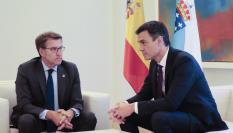 Alberto Nuñez Feijóo y Pedro Sánchez.
